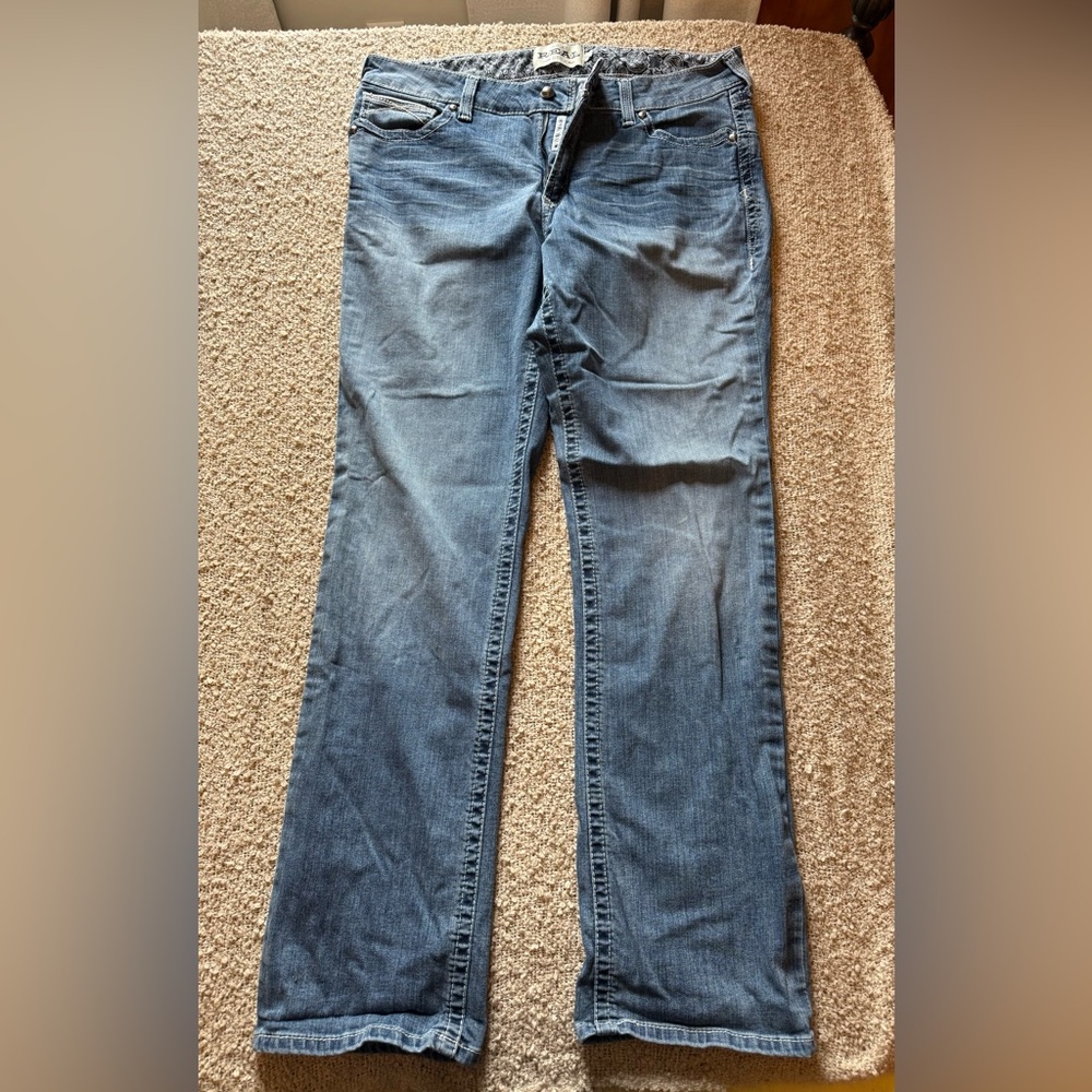 Ariat Women's Flare Jeans in Classic Blue